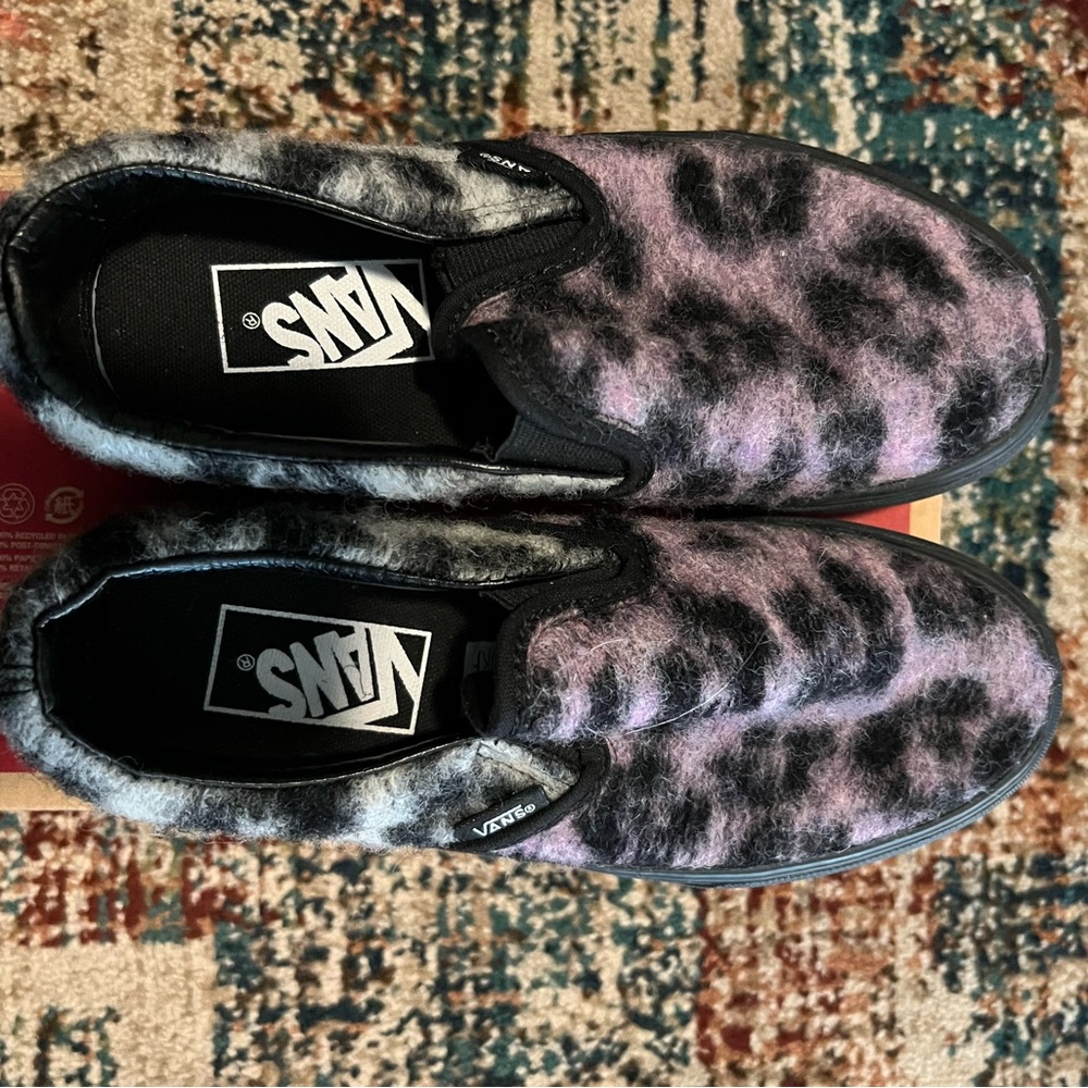 Leopard print Vans